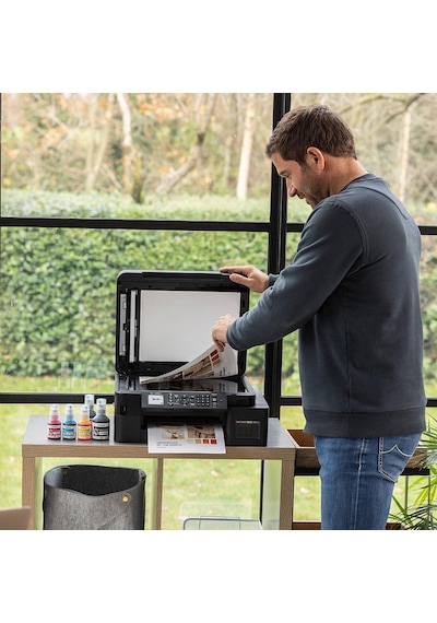 Brother Mfc-t930dw Fotokopi, Tarayıcı, Faks,wi-fi, Mürekkep Tanklı Yazıcı
