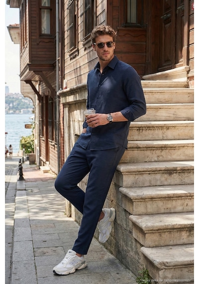 Buratti Erkek Pantolon Cf26s611639 İndigo İndigo