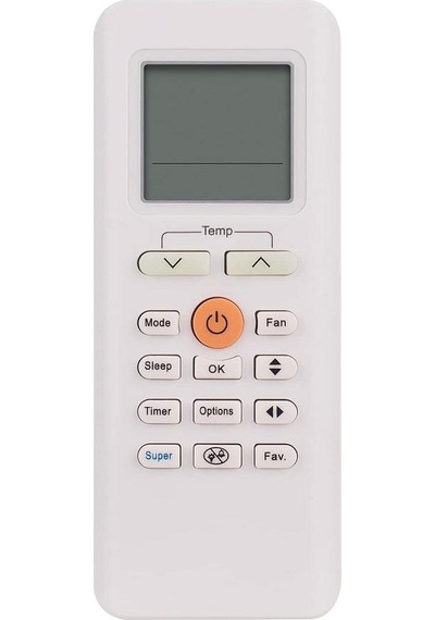 Midea Rg70a/bgef İle Uyumlu Klima Kumanda
