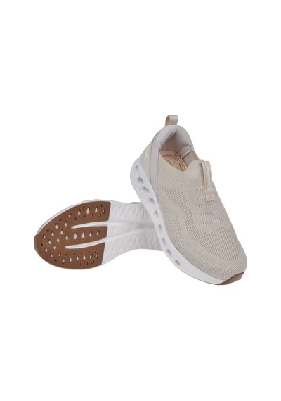 Forelli Triko Kadın Spor Ayakkabı Sneaker For-heidi Bej