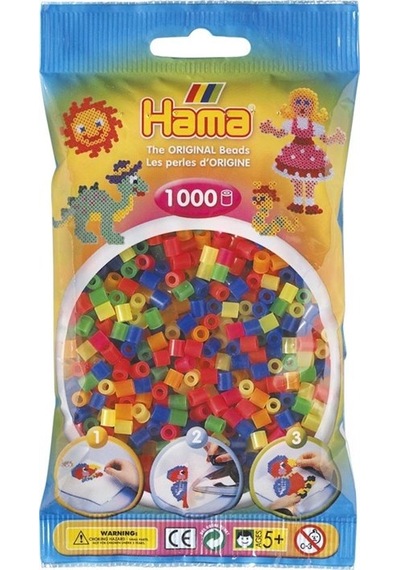 1.000'Lik Hama Midi Boncuk - Neon Renkler