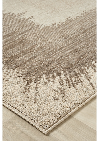 Mariesse Home Wool Serisi Bukleli Yumuşak Dokulu İskandinav Dokuma Halı 1084-kahve
