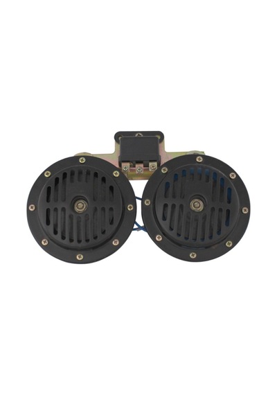 Dı Dıt Korna 12v Roleli Super Ton Büyük 13mm Siyah Set