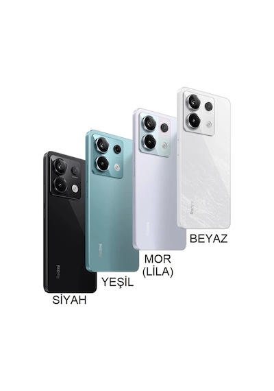 Xiaomi Redmi Note 13 Pro 5g Arka Kapak Pil Kapağı Full Siyah