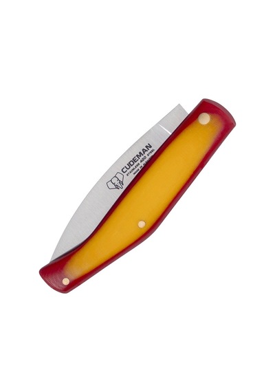 Cudeman 443-bef Catalana L Spanish Flag Micarta Saplı Deri Kılıflı Kamp Çakı Çok Renkli
