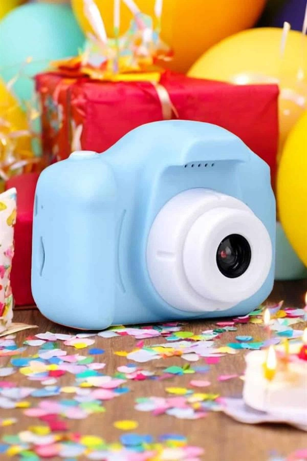 Çocuklara Özel Dijital Fotoğraf Makinesi Mini 1080p Hd Kaliteli