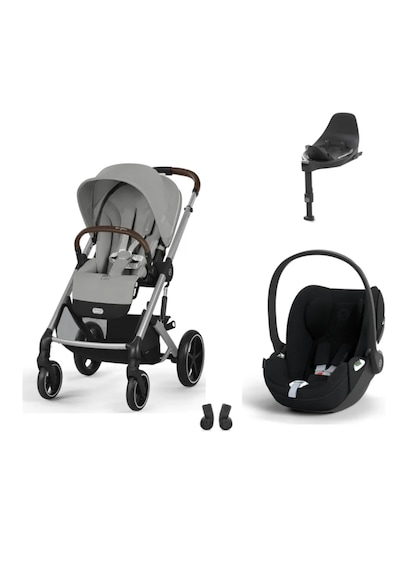 Balios S Lux Travel Sistem Silver Stone Grey & Cloud T Plus Bazalı Sephia Black