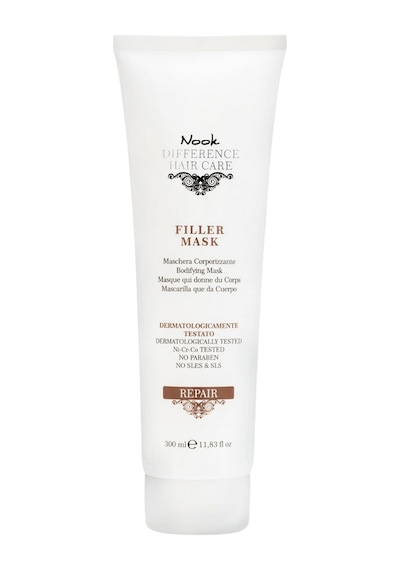 Nook DHC İnce ve Yıpranmış Saçlar İçin Keratin Kolajen Peptit Destekli Yoğun Onarıcı Saç Maskesi 300 ML