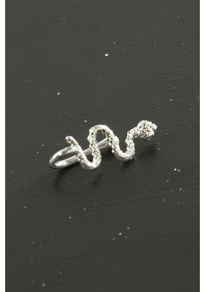 Yılan - 279 - Tragus Piercing 1 Adet - Glblseme - Gümüş Rengi