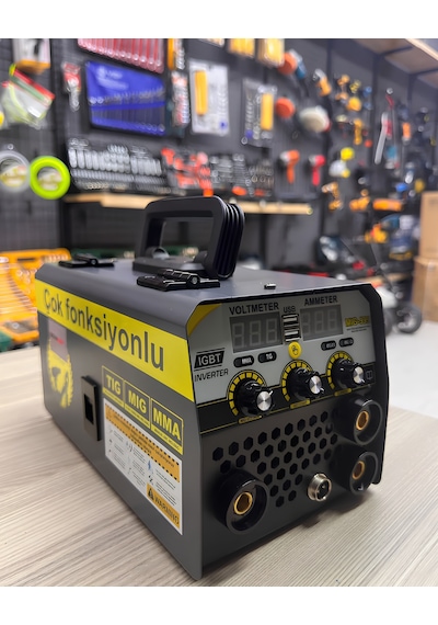 Keyatec Eea456 Çok Fonksiyonlu Tıg Mma Mıg 999 Argon Kaynak Gazsız Gaz Altı Kaynak Makinesi