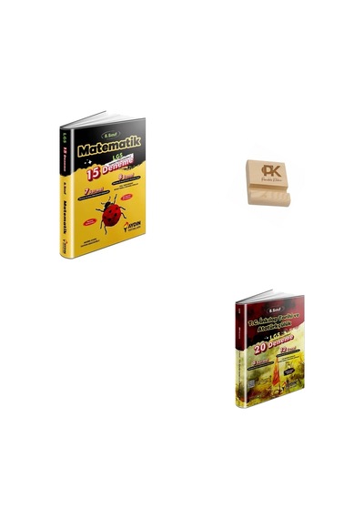 Aydın Lgs 8. Sınıf Matematik 15li Ve İnkılap Tarihi 20li Denemeleri + Telefon Standı