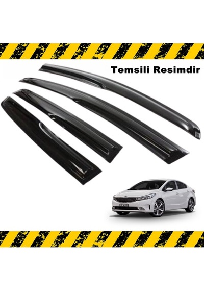 Kia Cerato Mügen Cam Rüzgarlığı 2016 -2020 Arası 4 Lü Set N11.26969