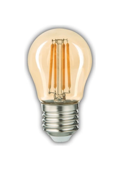 5 Adet Kendal Kes603 Led Rustik Ampul 6w Amber Işık E27 Duy