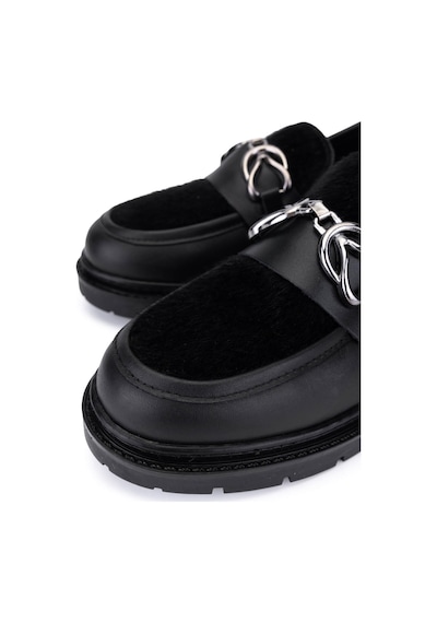 Tamer Tanca Kadın Deri & Tekstil Siyah Loafer Ayakkabı 817 9876 Bn Ayk Sk25-26 Syh Dr/tay Prlk Dr Siyah Tamer Tanca Kadın Deri & Tekstil Siyah Loafer Ayakkabı 817 9876 Bn Ayk Sk25-26 Syh Dr/tay Prlk Dr Siyah