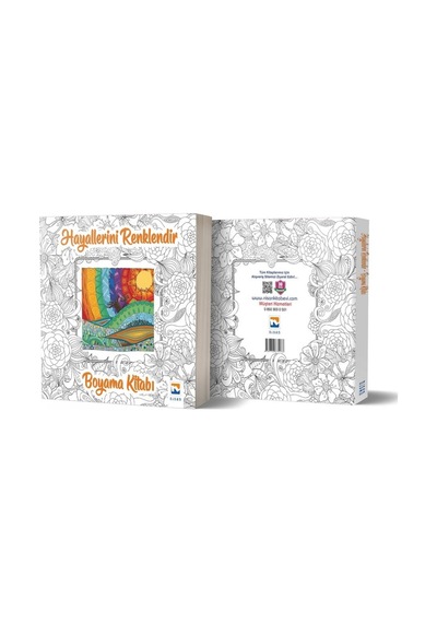 Hayallerini Renklendir-Boyama Kitabı- Nisan Kitabevi Yayınları