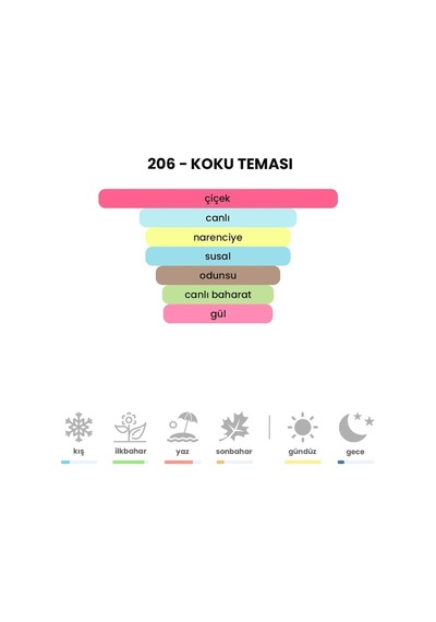 BEX 206 Kadın Parfüm EDP 50 ML