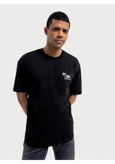 Loft Erkek T-shirt Siyah Lf2035057 24yp69000062 P6934 Siyah