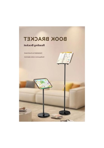 Katlanabilir Kitap Okuma Standı, 55 Cm Yükseklikte 1