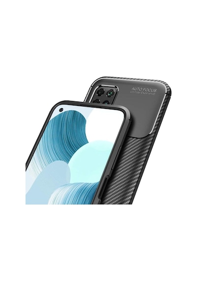 Huawei P40 Lite Kilif Karbon Tasarim Negro Silikon Kapak 420901439