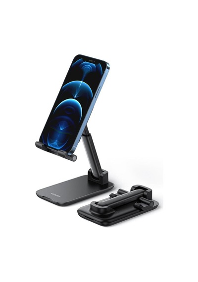 Ugreen Katlanabilir Çok Açılı Yükseklik Ayarlı Telefon Standı Siy (529423473)