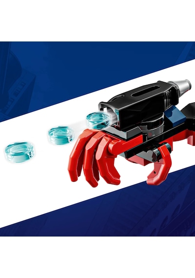 LEGO® ǀ Marvel Miles Morales Robotu, Örümcek Adam 2099’a Karşı 76337 - 6 Yaş ve Üzeri Çocuklar için Oyuncak Yapım Seti (135 Parça)