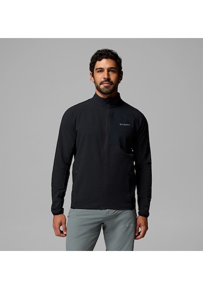 Columbia Superior Summit Grid Tam Fermuarlı Erkek Polar Üst Ao2740 Siyah