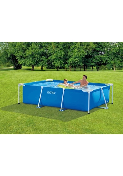 Ih28271 Intex Dikdörtgen Prefabrik Aile Havuzu 260x160x65 Cm Çok Renkli