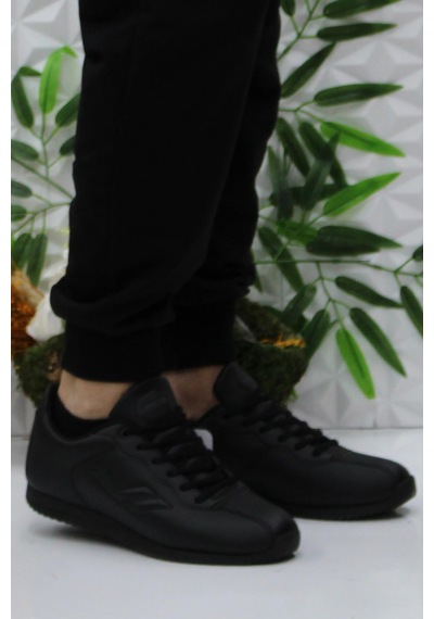 Lescon Neptun 5 Siyah Rahat Esnek Ürün Sneaker Spor Ayakkabı 001