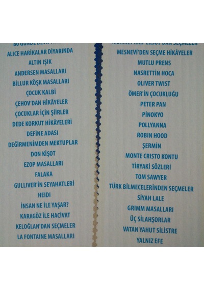 100 Temel Eser 40 Kitap 2 ve 3 .Sınıf Seviyesi