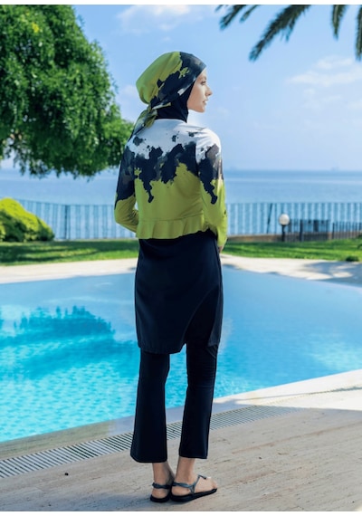 Mayovera Tesettür Mayo - Batik Siyah