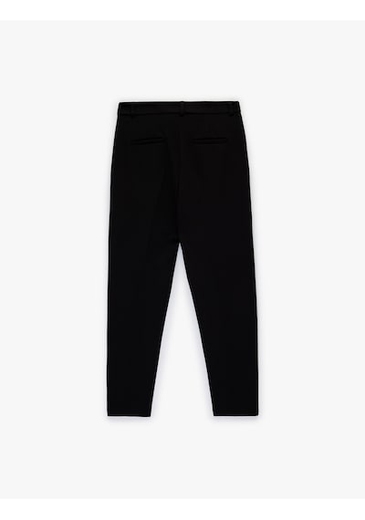 Koton Yüksek Bel Slim Fit Cigarette Pantolon Siyah 6sak40111uw Siyah