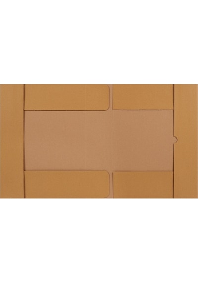 Packanya 38 x 29 x 8.5 - 200 Adet Kesimli Karton Kutu  -  Internet ve Kargo Kutusu