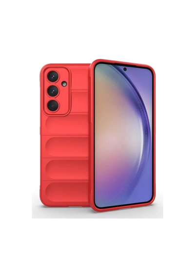 Galaxy M14 5g Kılıf Optimum Silikon - Kırmızı