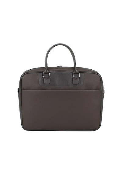 Case Club 2208 Evrak Çantası 15.6 İnç Laptop Bölmeli Omuz Askılı Kahverengi