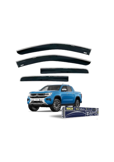 Niken Vw Amarok Cam Rüzgarlığı Kromlu Niken 2023+