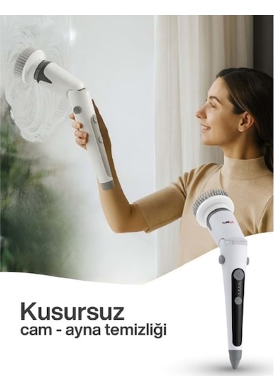 Portatif Şarjlı Temizleme Fırçası