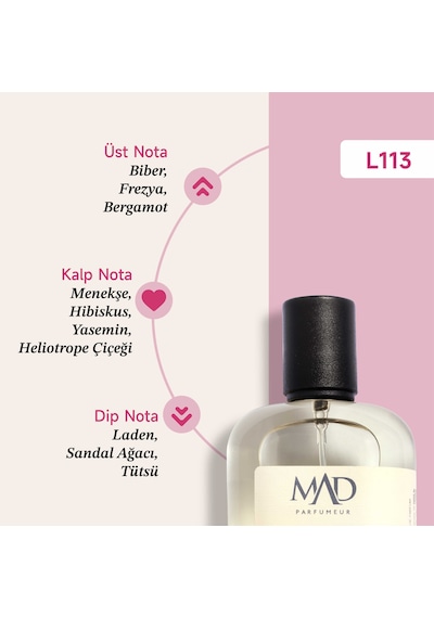 Mad L113 Selective Kadın Parfüm EDP 50 ML