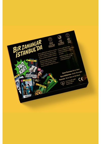 Bir Zamanlar İstanbul'da Dedektiflik, Eğlenceli Ve Strateji Kart Oyunu