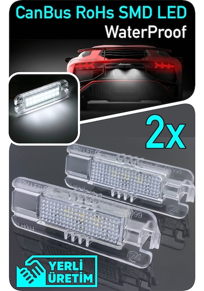 Volkswagen Vw Bora 4 Kombi Variant 1998-2005 Canbus Led Plaka Aydınlatma Ledi Lambası
