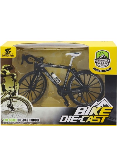 1:10 Die Cast 4a Siyah Dağ Bisikleti