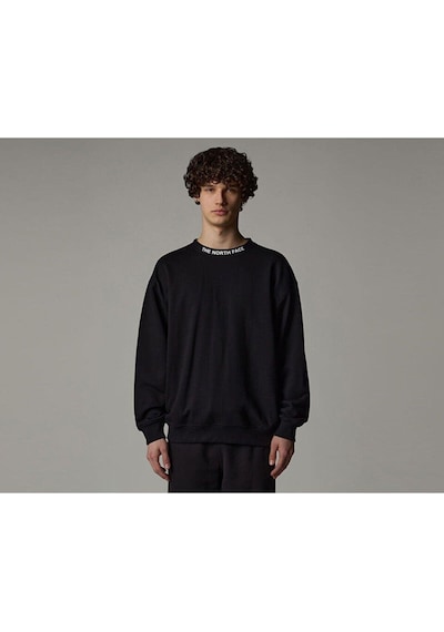 The North Face M Zumu Oversize Crew Erkek Günlük Sweatshirts Nf0a89fhjk31 Siyah-3729 Siyah