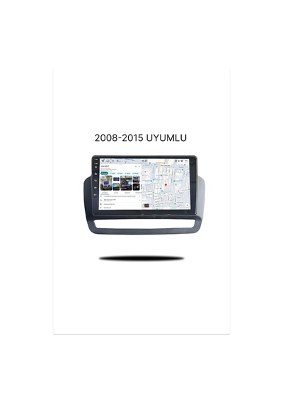 Seat İbiza 2008-2015 Flaşörlü Teyplere Uyumlu Multimedya Carplay & Android Auto Kamera He