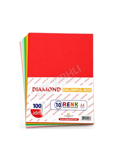 Diamond Renkli Fotokopi Kağıdı 100 Lü
