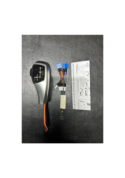 Bmw 3 Serisi E46 E60 E61 Joystick Tip Vites Topuzu Işıklı Sıyah