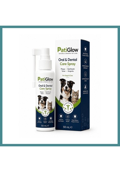 Patiglow Kedi Ve Köpek Ağız Ve Diş Bakım Spreyi 50 Ml Mac