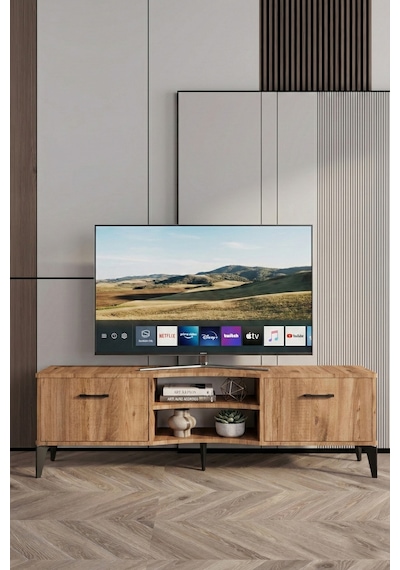 Suntalam Kahverengi Tv Sehpası 160x35 Cm