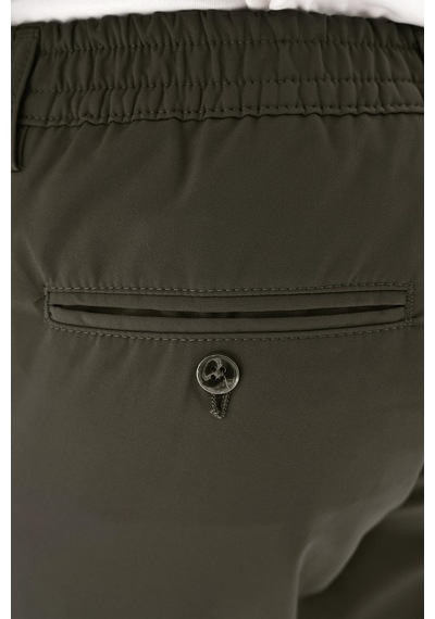 Efor Comfort Fit Beli Lastikli Yan Cep Haki Jogger Pantolon P 1150 Haki