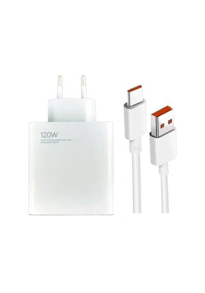 120 Watt Hızlı Çift Turbo Saliseli Şarj Seti Xiaomi Poco Type-a Android Uyumlu