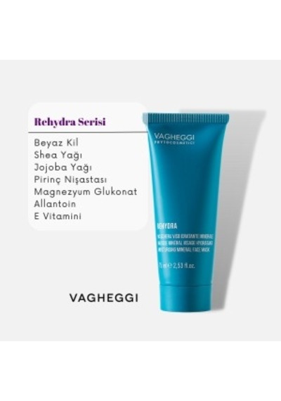 Vagheggi Rehydra Moisturising Mineral Face Mask 75 Ml