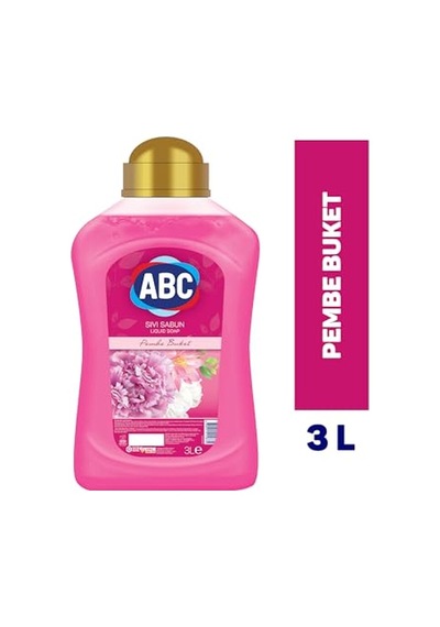Abc Deterjan Sıvı Sabun Pembe 3 L